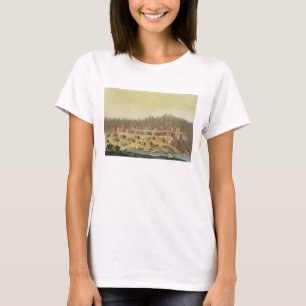 Indisk by, nya Georgia, Alaska (färgengrav T Shirt