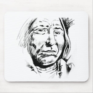 Indisk chef Bläck Sketch Motivational Musmatta