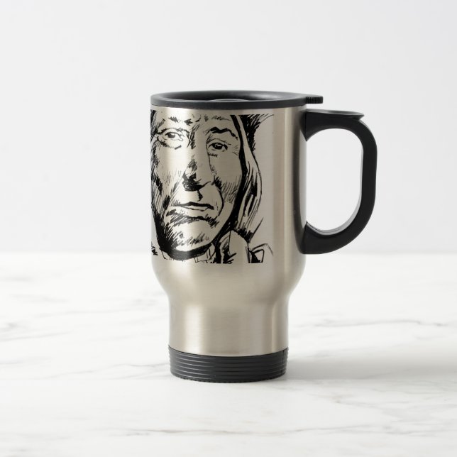 Indisk chef Bläck Sketch Motivational Resemugg (Höger)