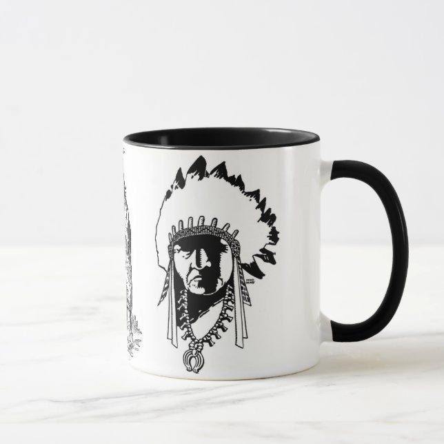 Indisk chef Mugg (Höger)