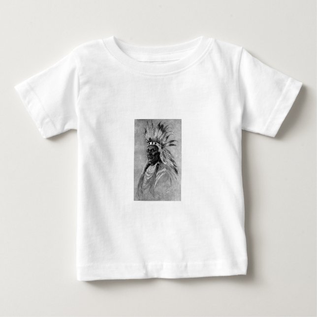 Indisk chefsshirt t-shirt (Framsida)