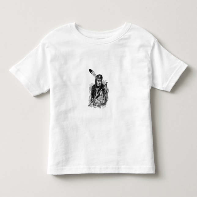 Indisk chefsshirt t-shirt (Framsida)