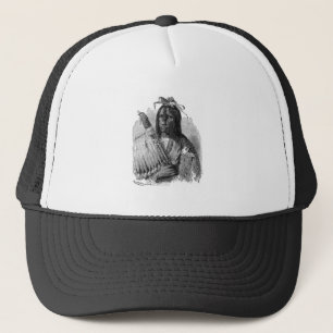 Indisk Chief Hat Truckerkeps