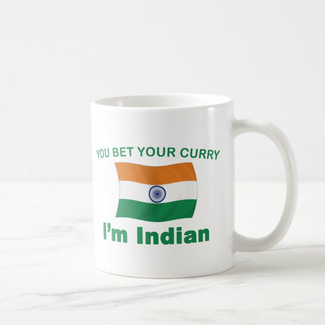 Indisk curry kaffemugg (Höger)