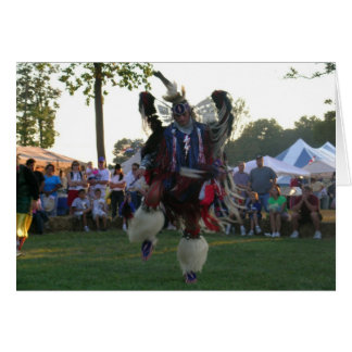 Indisk dans för fred hälsningskort