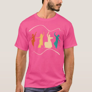 Indisk dansare för en haratanatyam-dansare t shirt