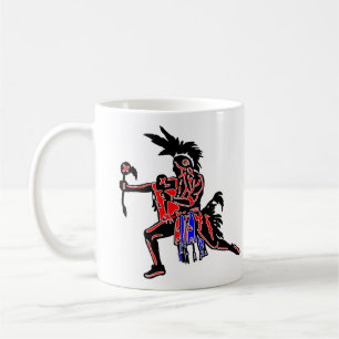 Indisk dansare kaffemugg