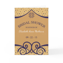 Indisk Delight Inbjudningskort för möhippan