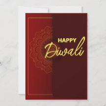 Indisk Diwali gratulationskort