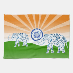 Indisk elefant kökshandduk