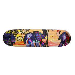 Indisk elefantSkateboard Skateboard Bräda 20,5 Cm