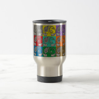 Indisk elefanttravel mug resemugg