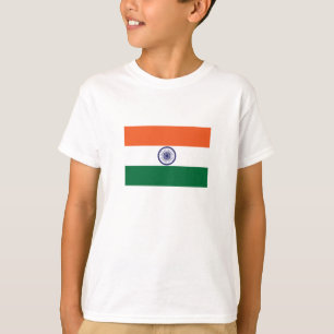 Indisk flagga t shirt