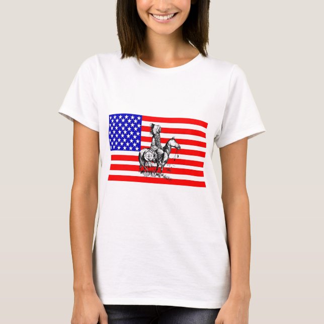 INDISK FLAGGA T-SHIRT (Framsida)