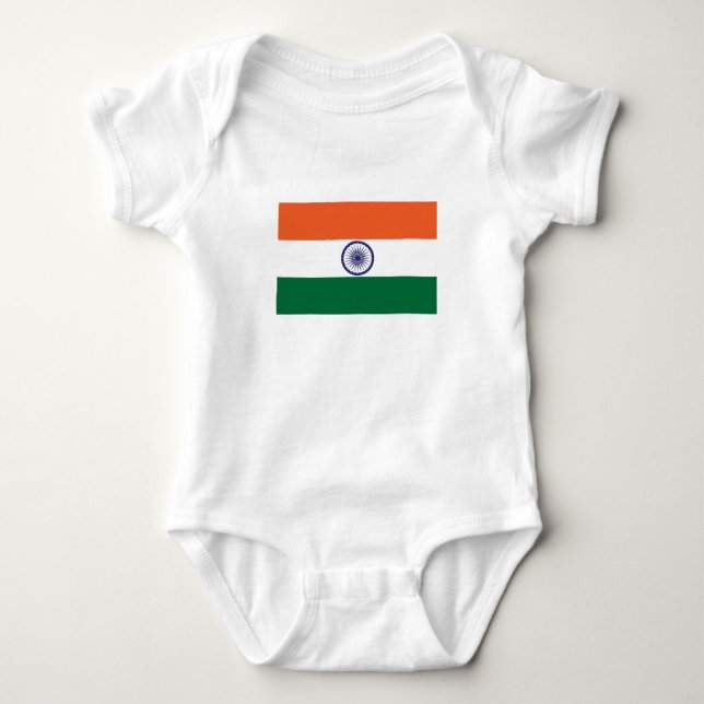 Indisk flagga t shirt (Framsida)