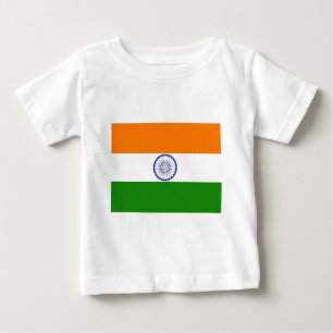 Indisk flagga tee