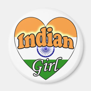 indisk flicka magnet