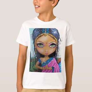 indisk flicka t-shirt