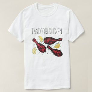 Indisk Food Tandoor Cooking Tandoori Chicken T Shirt