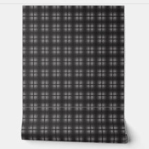 Indisk Gingham - Attraktiv Svart