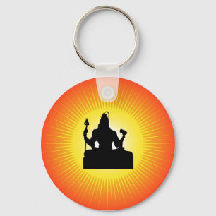 Indisk gud Shiva - Keychain Nyckelring