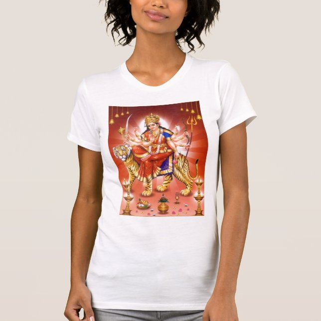 Indisk gudinna t shirt (Framsida)