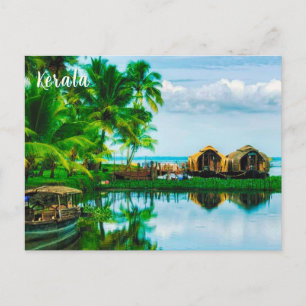 Indisk kerala Guds eget land vykort