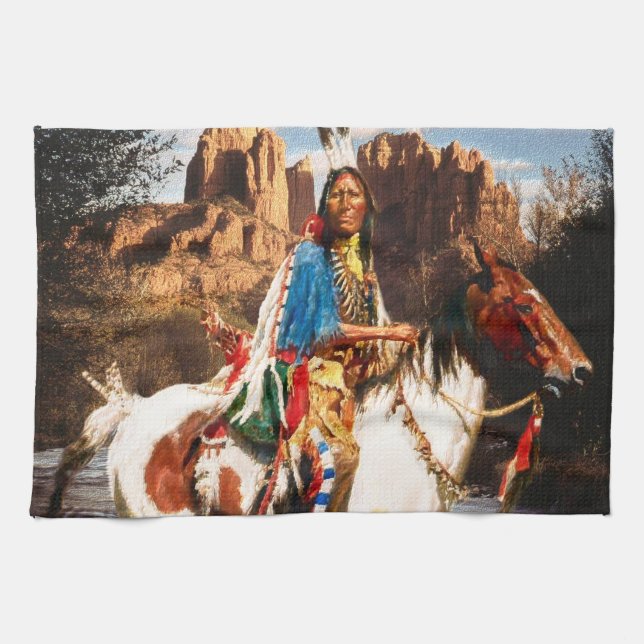 Indisk kökshandduk 1A (Horisontell)