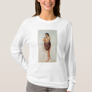 Indisk kvinna tee
