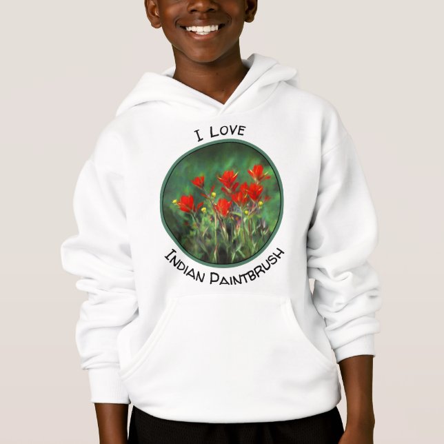 Indisk målning vid pensel - originalfärgsbild t shirt (Framsida)