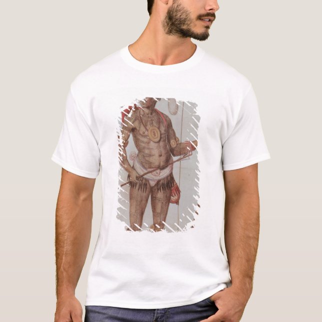 Indisk man av Florida Tee (Framsida)