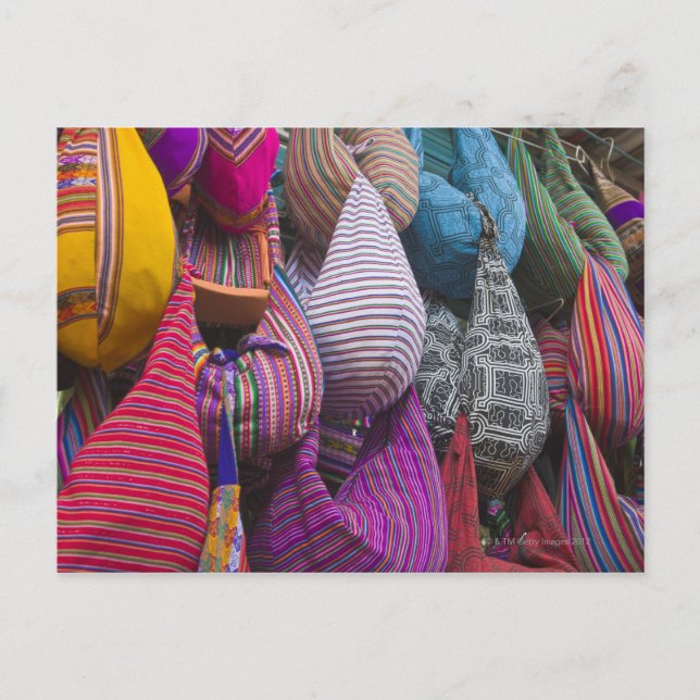 Indisk marknad, Miraflores, Lima, Peru Vykort (Framsida)