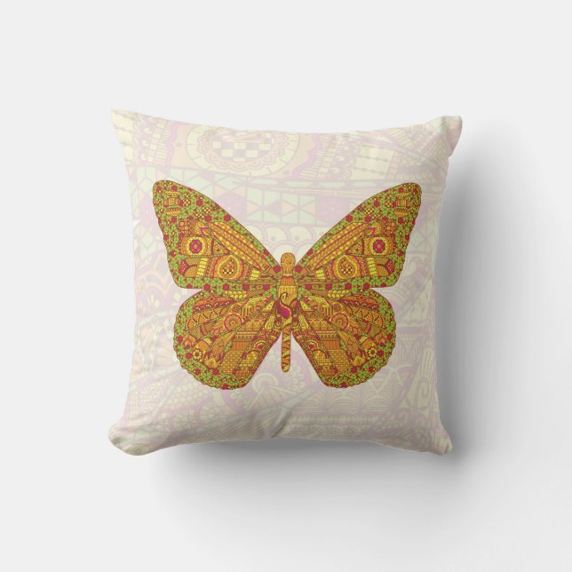 Indisk monarch Pillow Kudde (Framsida)