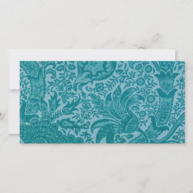 Indisk Mönster-kort (av William Morris) Kort (Framsida)