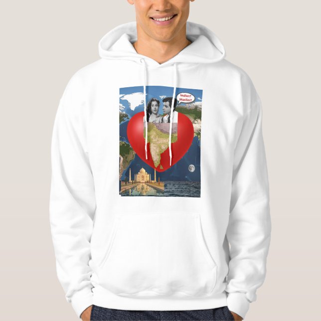 Indisk muslim hoodie (Framsida)
