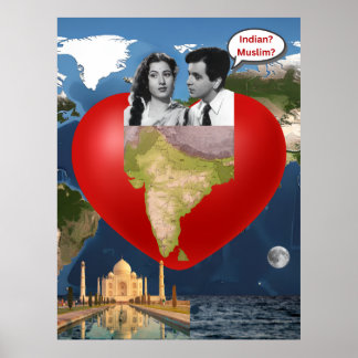 Indisk muslim poster