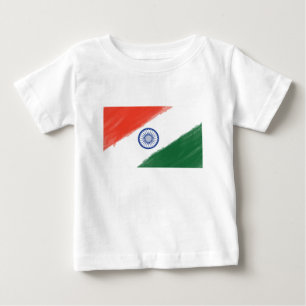 Indisk nation för land för flaggaflaggaIndien T Shirt