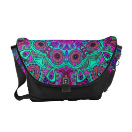 Indisk och kinesisk lyckaMandala Messenger Bag