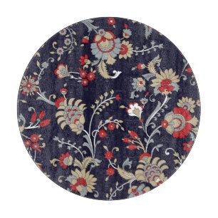 Indisk paisley, marin bakgrund, traditionell.