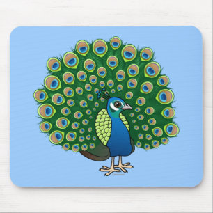 Indisk Peafowl Musmatta