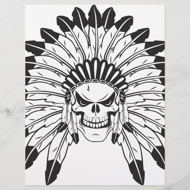 Indisk skullchef (Framsida)
