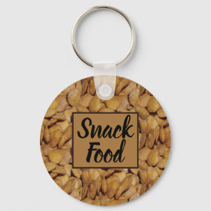 Indisk Snack Ris Fritters Snack Food Nyckelring