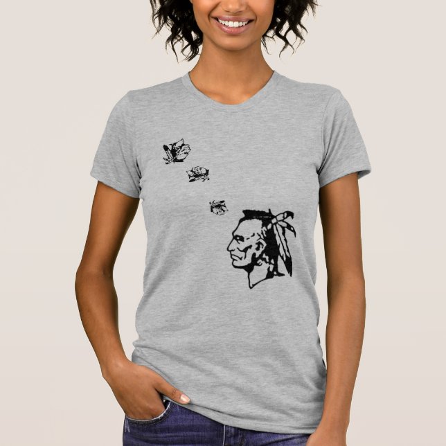 Indisk snurrande t-shirt (Framsida)