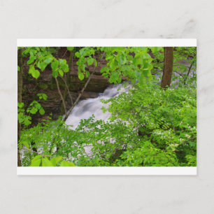 Indisk Springa Falls, Dublin, Ohio Vykort