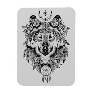 Indisk stam- varg magnet