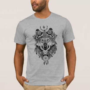 Indisk stam- varg t shirt