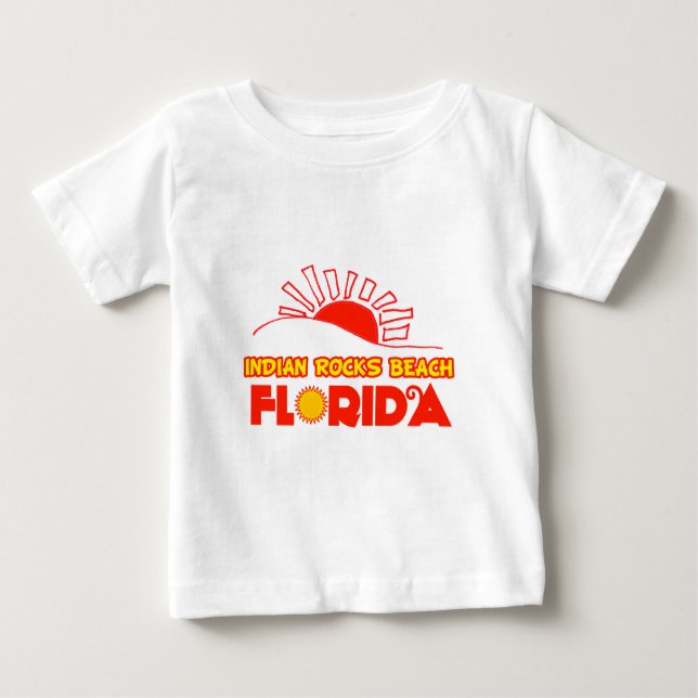 Indisk stenstrand, Florida T Shirt (Framsida)