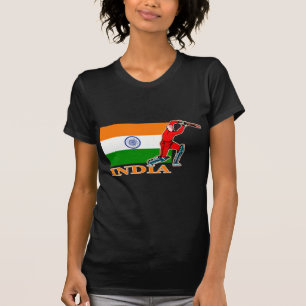 Indisk syrsaspelare t-shirt