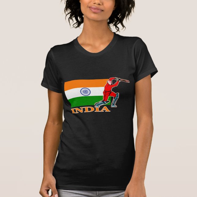 Indisk syrsaspelare t-shirt (Framsida)