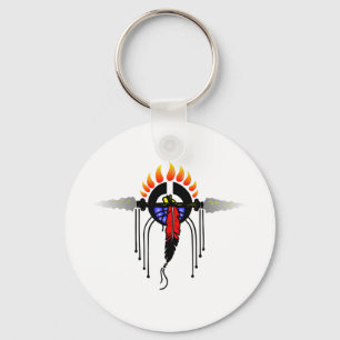 Indisk Totem Nyckelring